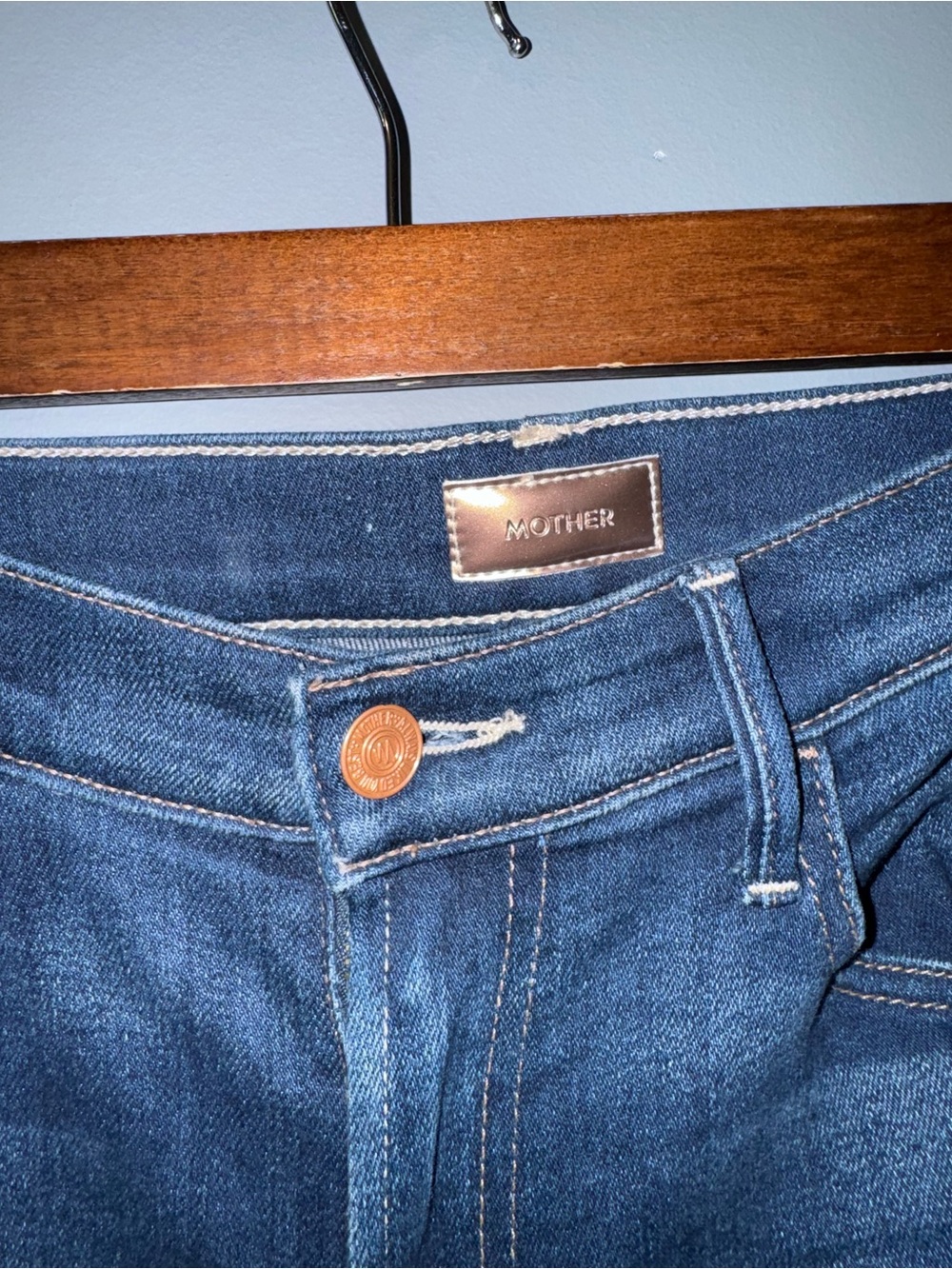 Mother The Hustler Ankle Fray Jeans in Home Movie - Picture 10 of 14